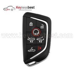 Cadillac 7 Buttons Chip: PHILIPS NXP AES Frequency: 434 MHz FCC ID: YG0G20TB1 IC: 4008C-G20TB1 PN: 13538852 13547762, 13554499 Test Key: HU100 Battery: CR2450 Buttons: Lock, Unlock, Panic, Hood, Trunk, Convertible, Remote Start 2020 - 2024 Chevrolet Corvette C8