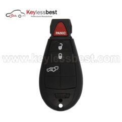 Jeep Cherokee 5 buttons 433MHz Chip: 4A ID47 FCC ID: GQ4-53T IC: 1470A-34T Buttons: Lock, Unlock, Panic, Remote Start ,Hatch 2014 - 2020 Jeep Cherokee * Not Compatible With Other FOBIKS This transponder key can be used as an alternative for FCC ID GQ4-53T Fobik for Jeep Cherokee