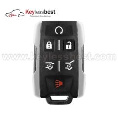 Chevrolet 6 buttons 434MHz FCC ID: M3N-32337200 Part Number: 22881479 IC: 7812A-32337200 Buttons: Lock, Unlock, Panic, Remote Start,Trunk 2017-2021 Chevrolet Silverado 2019-2021 GMC Sierra 2021 Chevrolet Colorado