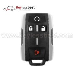 Chevrolet 4 buttons 434MHz FCC ID: M3N-32337200 Part Number: 22881479 IC: 7812A-32337200 Buttons: Lock, Unlock, Panic, Remote Start 2017-2021 Chevrolet Silverado 2019-2021 GMC Sierra 2021 Chevrolet Colorado