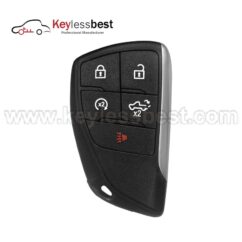 GMC 5 buttons smart key 433MHz FCC ID: YG0G21TB2 PN: 13548440 Buttons: Lock, Unlock, Panic, Hatch, and Remote Start Test Key: HU100 Battery: CR2450 2021-2025 GMC Sierra 1500