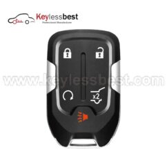 GMC 5 buttons 433MHz Chip:46 FCC ID: HYQ1EA IC: 1551A-EA PN: 13508275 Buttons: Lock, Unlock, Remote Start, Hatch, Panic 2017 - 2020 GMC Acadia 2018 - 2020 GMC Terrain