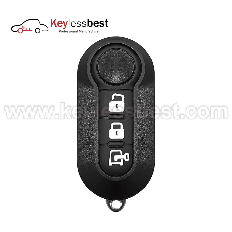 Fiat 3buttons 433mhz Chip: ID46 FCC ID: LTQF12AM433TX PN: FLIP-FIAT-3B1 IC: 35A-TRF198 Code Series: DE1-DE11210 Buttons: Lock, Unlock, Rear Door / Trunk 2012 - 2017 Fiat 500 (Delphi BCM) 2015 - 2016 Ram Promaster City (Delphi BCM)
