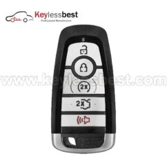 Ford 5 Buttons 902 MHz Chip:49 FCC ID: M3N-A2C93142600 IC: 7612A-A2C93142600 PN: 5929500, 164-R8149, HS7T-15K601-BB Test Key: HU101 Battery: CR2450 Buttons: Lock, Unlock, Remote Start, Trunk, Panic 2017-2020 Ford Fusion 2017-2020 Ford Edge 2018-2020 Ford Mustang 2019-2020 Ford Mustang Cobra 2018-2020 Ford Explorer