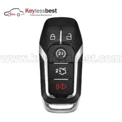 Ford 5 Buttons 902MHz Chip:49 FCC ID: M3N-A2C31243300 IC: 7812A-A2C31243300 PN: 5923896 164-R7989 DS7T-15K601-CL 5926056 164-R8119 FR3Y-15K601-CC FR3T-15K601-CC Battery: CR2025 Test Key: HU101 Buttons: Lock, Unlock, Remote Start, Trunk, Panic 2014 - 2016 Lincoln MKC 2016 - 2019 Lincoln MKX 2013 - 2016 Lincoln MKZ 2020 - 2020 Lincoln Nautilus 2015 - 2017 Ford Edge 2016 - 2017 Ford Explorer 2015 - 2017 Ford Mustang 2013 - 2016 Ford Mustang