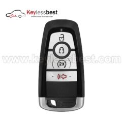 Ford 4 Buttons SmartKey / PN: 164-R8333 / 5945817 / 433-434 Mhz 2023-2024 Ford F-Series Must match FCC, PN, and buttons with the original remote. Battery Cover and Battery should be removed from key before attempting to program for best results.