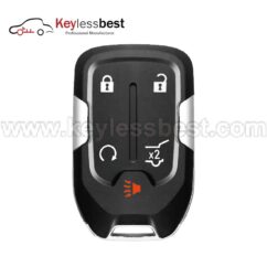 GMC 5 buttons 315MHz FCC ID: HYQ1AA IC: 1551A-AA PN: 13584502 Buttons: Lock, Unlock, Remote Start, Hatch, Panic 2018 - 2020 GMC Terrain 2015 - 2019 GMC Yukon 2015 - 2019 GMC Yukon XL 2015 - 2019 Chevrolet Suburban 2015 - 2019 Chevrolet Tahoe