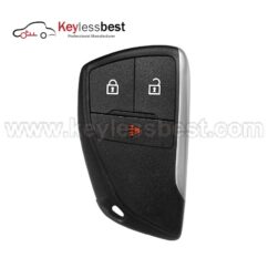 Chevrolet 3 buttons 433MHz FCCID:YG0G21TB2 PN: 13548436, 13514330 Buttons: Lock, Unlock, Panic Test Key: HU100 Battery: CR2450 2021- 2025 Chevrolet Silverado 1500