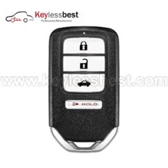 Honda 4 buttons 313.8MHz FCC ID: ACJ932HK1210A IC: 216J-HK1210A PN: 72147-T2A-A01, 72147-T2A-A02 Buttons: Lock, Unlock, Panic, Trunk 2013 - 2015 Honda Accord EX Touring Models 2014 - 2015 Honda Civic