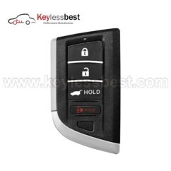 Honda 4 buttons 433MHz Chip: 47 FCC ID: KR5TP-2 PN: 72147-TJB-A31 IC: 7812D-TP2 Buttons: Lock, Unlock, Panic, Hatch Battery: CR2032 Test Key: HU100 Memory Slot: Driver 2 2022 - 2024 Acura RDX