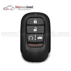 Honda 5 button 433MHz Chip: 4A FCC ID: KR5TP-4 IC: 7812D-TP-4 PN: 72147-T20-A11, A3C0161660000 Buttons: Lock, Unlock, Panic, Remote Start, Trunk 2022-2024 Honda Accord
