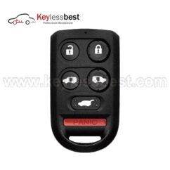 Honda 6 buttons 313.8MHz FCC ID: OUCG8D-399H-A IC: 850G-G8D399HA PN: G8D-399H-A Buttons: Unlock, Lock, Left Door, Right Door, Hatch, Panic 2005 - 2010 Honda Odyssey