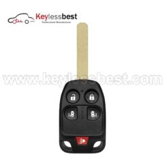 Honda 5 buttons 313.8MHz Chip : ID46 FCC ID: N5F-A04TAA IC: 3248A-A04TAA PN: 35118-TK8-A10 Buttons: Lock, Unlock, Panic, Left and Right Doors 2011 - 2013 Honda Odyssey