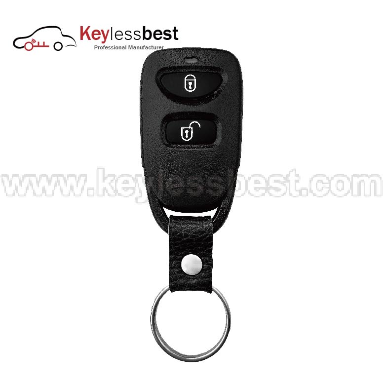 KIA 3 buttons 315MHz FCC ID: OSLOKA-320T OSLOKA-110T IC: CAN: 850F-OKA310T, MODEL NO.: OKA-320T PN: 95430-2E200 Buttons: Lock, Unlock, Panic (On Back) 2005 - 2009 Hyundai Tucson