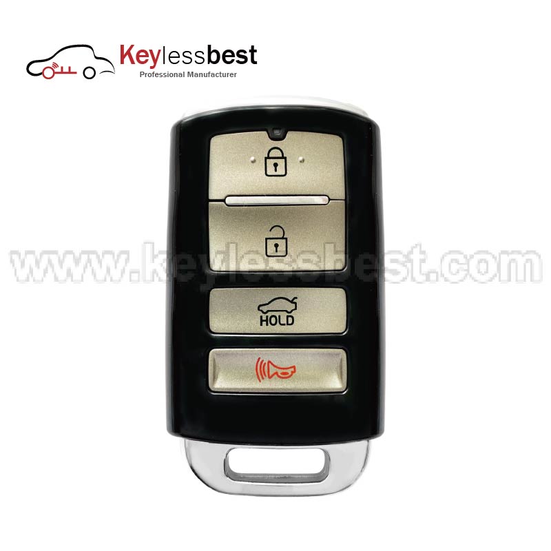 Hyundai 4 buttons 434MHz Chip: ID47 FCC ID: TQ8-FOB-4F10 Replaces PN: 95440-C5500 Buttons: Lock, Unlock, Panic, Hatch Battery: CR2032 Test Key: KK10 2018 KIA Sorento