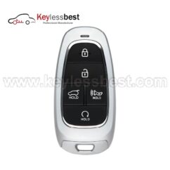 Hyundai 5 buttons 434MHz 47 CHIP FCC ID: TQ8-FOB-4F27 IC: 5074A-F0B4F27 PN: 95440-N9000 Buttons: Lock, Unlock, Hatch, Remote Start, Panic Test Key: LXP90 Battery: CR2032 2022 Hyundai Tucson