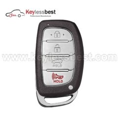Hyundai 4Buttons 434MHz Chip: 47 HITAG3 FCC ID: TQ8-FOB-4F11 IC: 5074A-FOB4F11 PN: 95440-G2000 Buttons: Lock, Unlock, Hatch, Panic 2017 - 2019 Hyundai Ioniq Electric 2017 - 2019 Hyundai Ioniq Hybrid