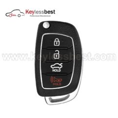 Hyundai 4 buttons Car 433MHz FCC ID: TQ8-RKE-4F25 (LF 4BT) IC: 5074A-RKE4F25 Assy: (LF 4BT) PN: 95430-C1210, 95430-C2210 Buttons: Lock, Unlock, Trunk, Panic 2017 - 2020 Hyundai Sonata