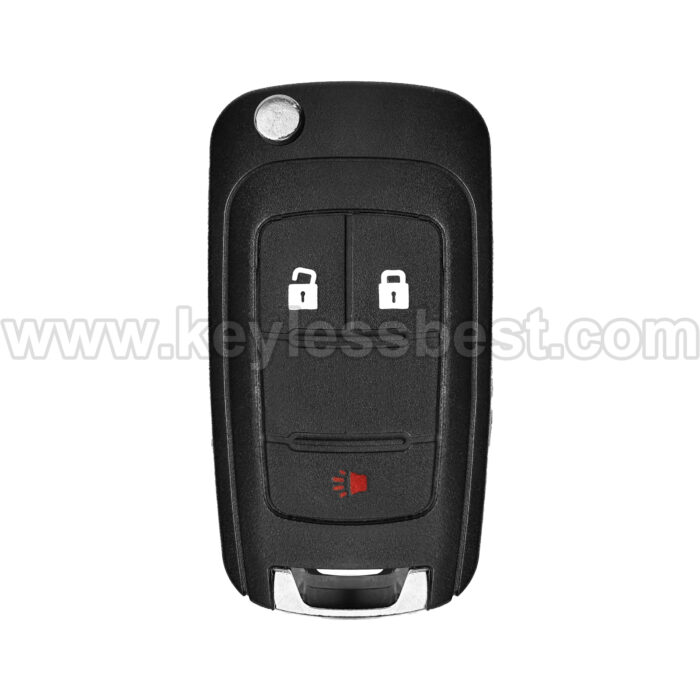 2010-2019 Buick GMC Chevrolet Spark Sonic Trax Equinox Terrain Encore / 3 Buttons Keyless Entry Remote / OHT01060512, OHT01060512, V2T01060512, V2T01060514, AVL-B01T1AC, AVL-B01T2AC / PN:20873621 , 20873623 / 46