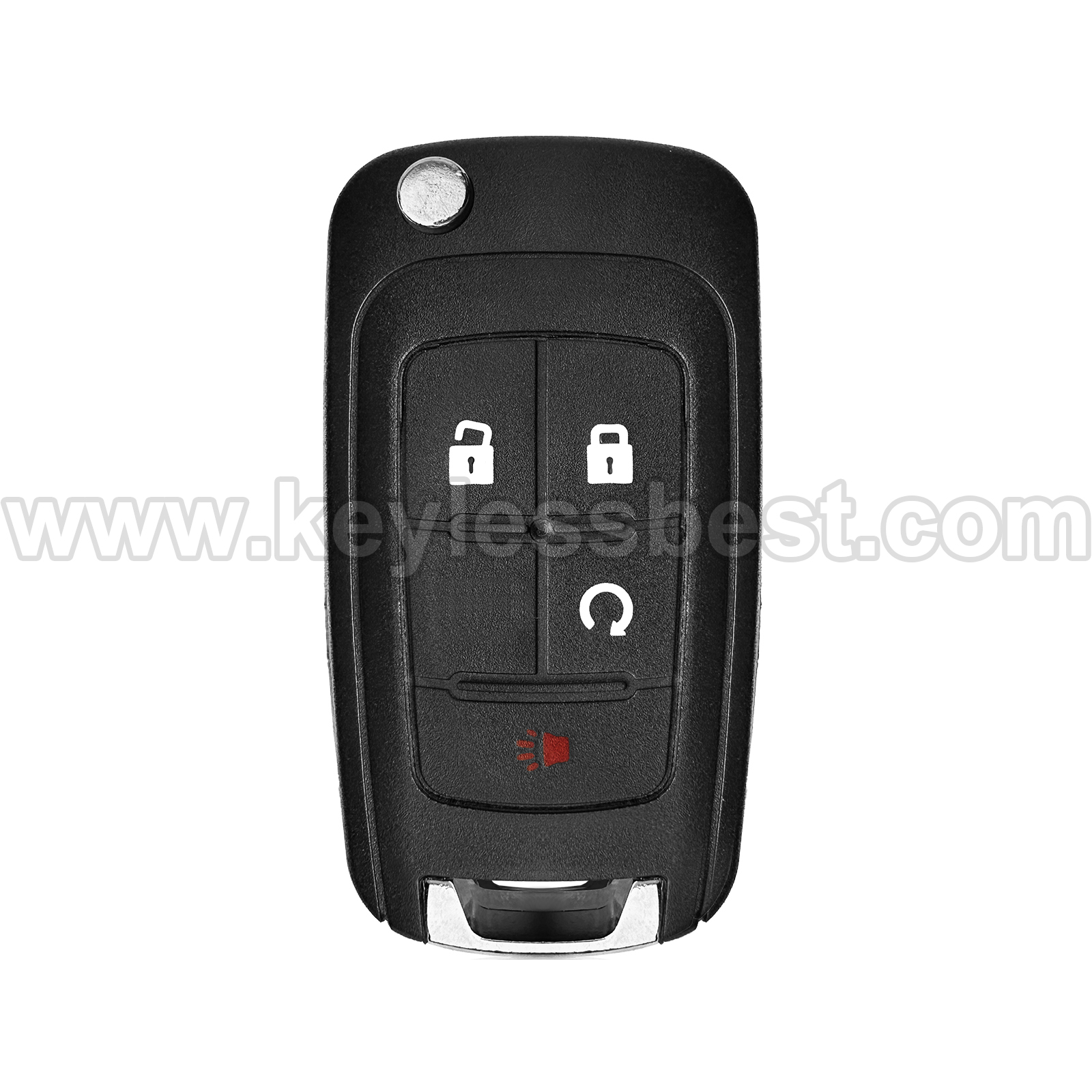 2010-2019 GMC Buick Chevrole Terrain Encore Equinox Impala Sonic Trax / 4 Buttons Keyless Entry Remote / OHT01060512 / PN: 20873622, 20835400, 20873620 / 46