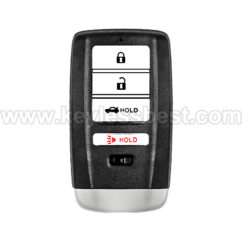 2015-2020 Acura ILX RLX TLX / 4 Buttons Keyless Entry Remote / KR5V1X / PN: 72147-TX6-A22 72147-TZ3-A01 72147-TZ3-A11 / 47