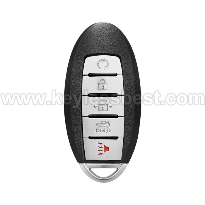2016-2018 Nissan Infiniti QX60 Q50 Q60 Maxima Altima / 5 Buttons Keyless Entry Remote / KR5S180144014 / PN:285E3-4RA0B,285E3-9NF5A / 4A
