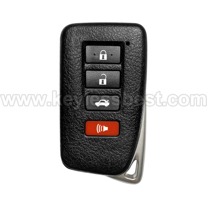 2013-2020 Lexus IS200 IS200T IS250 IS300 IS350 RC200t RC300 RC350 ES300h / 4 Buttons Keyless Entry Remote / HYQ14FBA / PN: 89904-53651