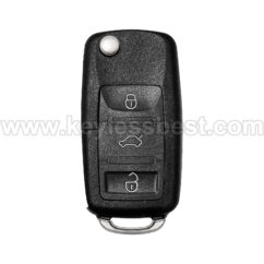 2011-2016 Volkswagen Beetle CC Eos Golf GTI Jetta Passat Tiguan Touareg SportWagen / 4 Buttons Keyless Entry Remote / NBG010180T / PN: 5K0837202AK, 5K0837202AE, 5K0837202R, 202AE / ID48