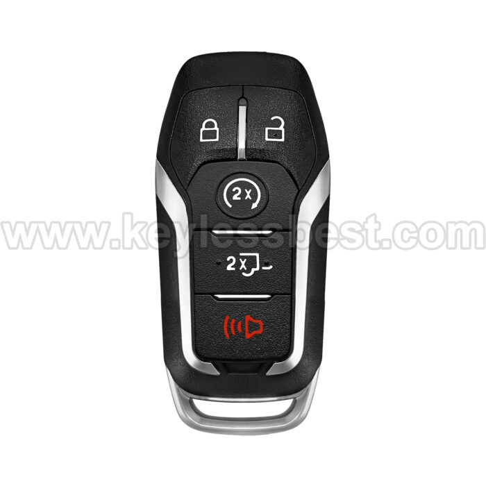 2015-2017 FORD F150 F250, F350, F450 SUPER DUTY EXPEDITION / 5 Buttons Keyless Entry Remote / M3N-A2C31243300 / PN: 164-R8117,5926054 FL3T-15K601-GC / 49