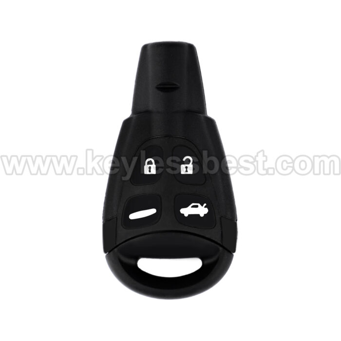 2003-2011 Saab 9-3 Saab 9-5 / 4 Buttons Keyless Entry Remote / LTQSAAM433TX / PN: 12783781 3659-SAAM433 / ID46