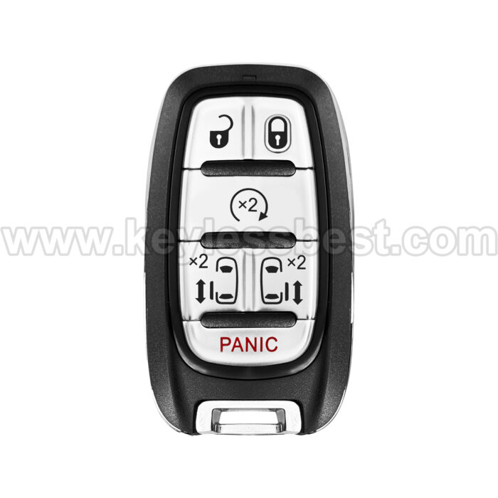 2017-2024 Chrysler Pacifica Voyager / 6 Buttons Keyless Entry Remote / M3N-97395900 / PN: 68241532AC, 68241532AB