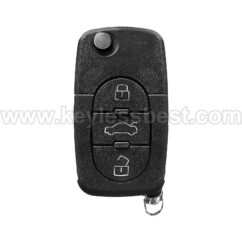 1997-2005 Audi A4 A6 A8 Allroad Quattro Cabriolet RS6 S4 S6 S8 TT / 4 Buttons Keyless Entry Remote / MYT8Z0837231 / PN: 4D0837231E / ID48