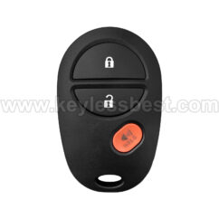 2004-2018 Toyota Sequoia Solara Avalon Highlander Sienna Tacoma / 3 Buttons Keyless Entry Remote / GQ43VT20T / PN: 89742-AE010, 89742-AE011
