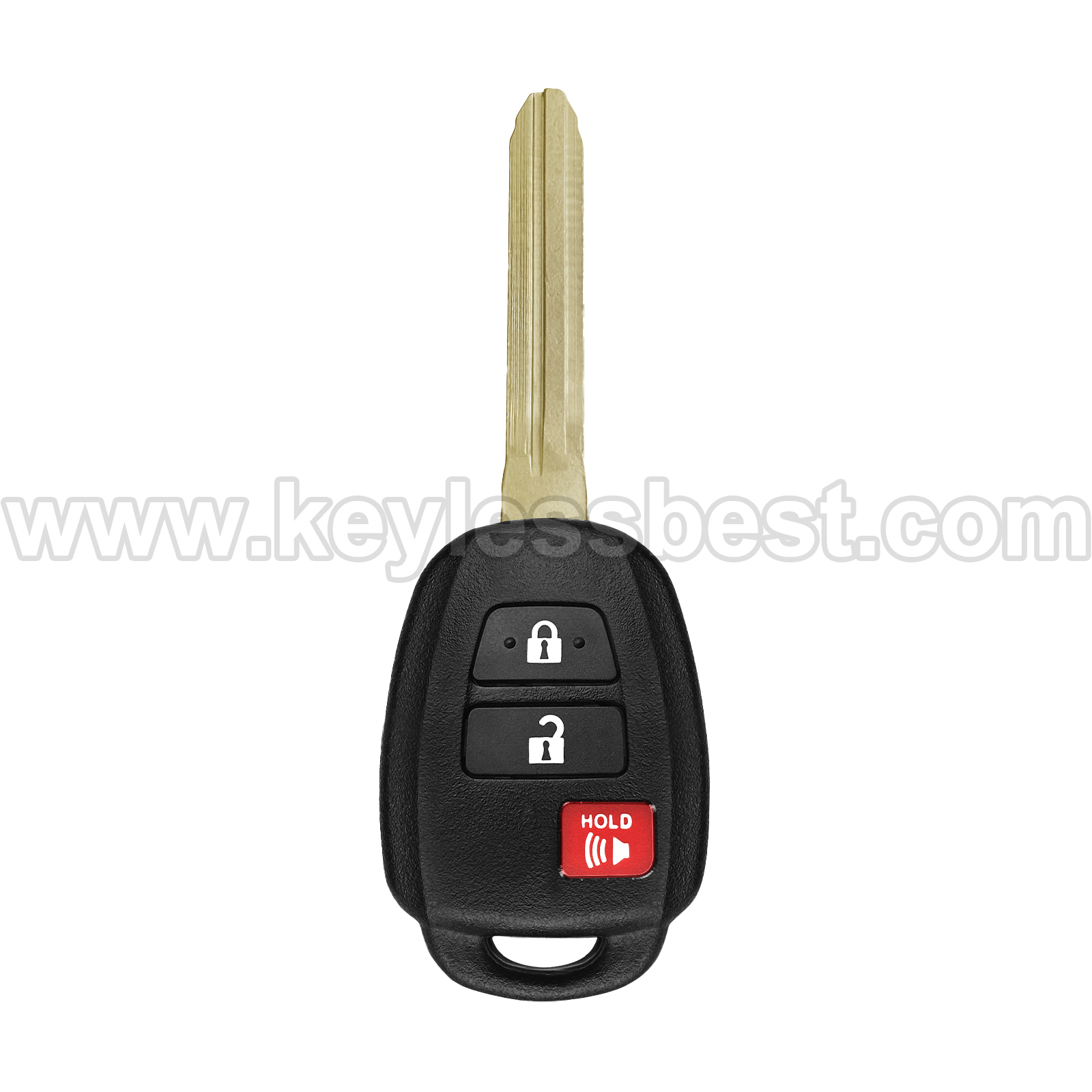2013-2021 Toyota RAV4 (US built vehicles only) Highlander Tacoma Tundra Sequoia / 3 Buttons Keyless Entry Remote / GQ4-52T , GQ452T / PN: 89071-0R040, 89070-0R120, 89070-0R130, 89070-0C050 / H