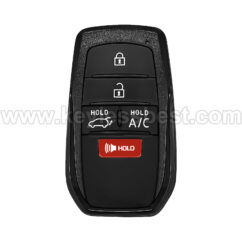 2023 Toyota bZ4X / 5 Buttons Keyless Entry Remote / HYQ14FBX / PN: 8990H-42520