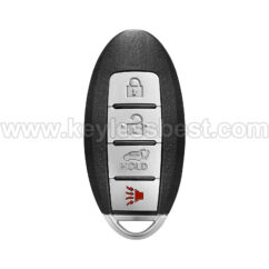 2014-2016 Nissan Rogue / 4 Buttons Keyless Entry Remote / KR5S180144106 / PN:285E3-4CB6A, 285E3-4CB6B, 285E3-4CB6C / 4A