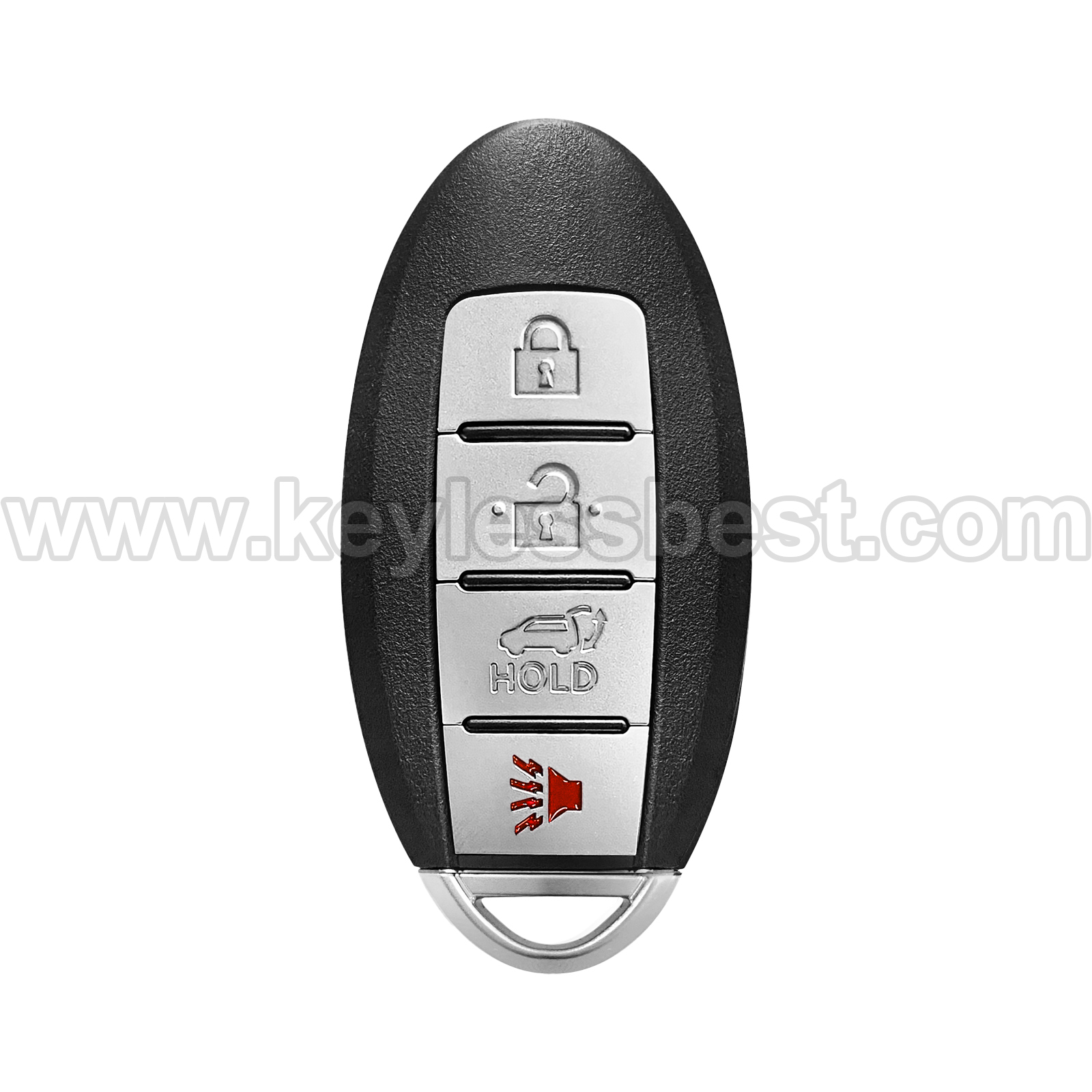 2014-2016 Nissan Rogue / 4 Buttons Keyless Entry Remote / KR5S180144106 / PN:285E3-4CB6A, 285E3-4CB6B, 285E3-4CB6C / 4A