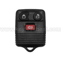 1998-2016 Ford Lincoln Mazda Mercury / 3 Buttons Keyless Entry Remote / CWTWB1U345, CWTWB1U331, CWTWB1U212, GQ43VT11T, OUCD6000022 / PN: 8L3Z-15K601-AA, 8L3T-15K601-AA, F8DB-15K601-AA, 2L3T-15K601-AA, 2L3T-15K601-AB