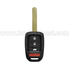 2013-2015 Honda Accord Sport Accord LX Civic / 4 Buttons Keyless Entry Remote / MLBHLIK6-1T / PN: 35118-T2A-A20 / 47