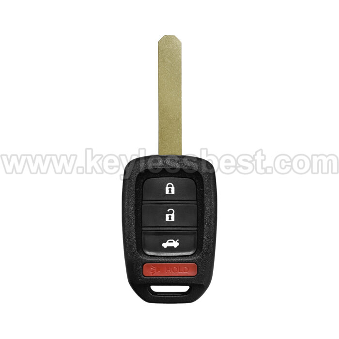 2013-2015 Honda Accord Sport Accord LX Civic / 4 Buttons Keyless Entry Remote / MLBHLIK6-1T / PN: 35118-T2A-A20 / 47
