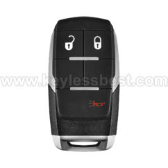 2019 - 2023 Dodge Ram Pickup 2500, 3500, 4500, 5500 / 3 Buttons Keyless Entry Remote / GQ4-76T / PN: 68374994AB, 68538050AA, 68475385AA / 4A