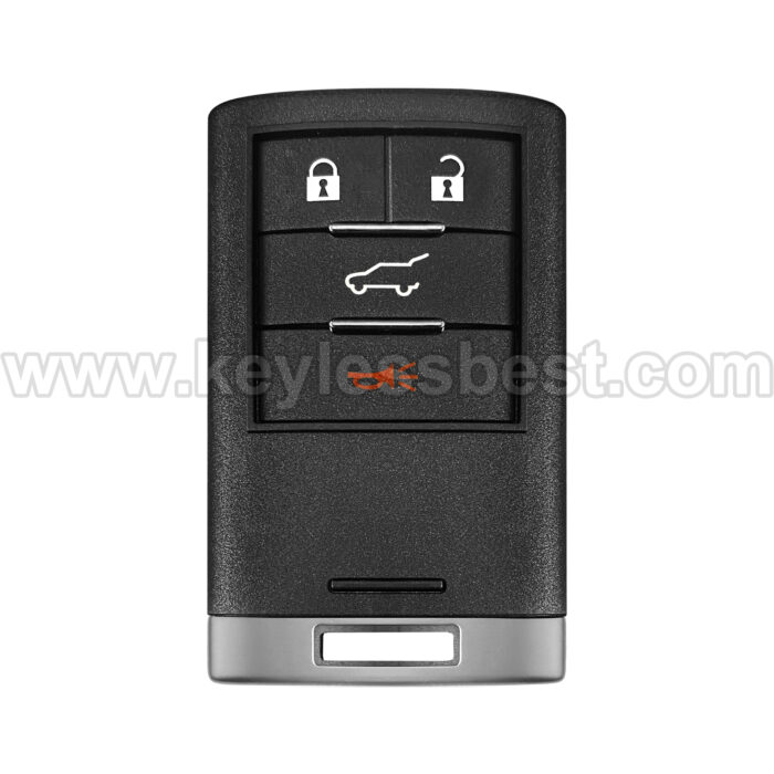2010-2014 Cadillac CTS Wagon / 4 Buttons Keyless Entry Remote / M3N5WY7777A / PN: 20940386