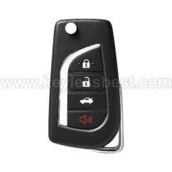 2004-2010 Toyota Highlander Sequoia Sienna Tundra Tacoma / 4 Buttons Keyless Entry Remote / GQ43VT20T / PN: 89742-AE011 / 67