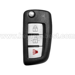 2014 - 2019 Nissan Rogue / 3 Buttons Keyless Entry Remote / CWTWB1G767 / PN: 28268-4BA1A, H0561-4BA1A / 4A