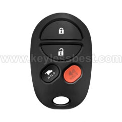 2004-2018 Toyota Sequoia Solara Avalon Highlander Sienna Tacoma / 4 Buttons Keyless Entry Remote / GQ43VT20T / PN: 89742-0C040