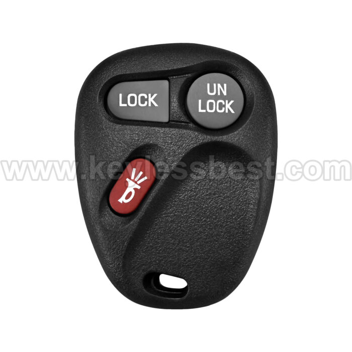 1998-2002 Chevrolet GMC Oldsmobile S10 Yukon Sonoma Sierra Silverado Suburban Tahoe Astro Blazer C/K Pickup Jimmy Safari Bravada / 3 Buttons Keyless Entry Remote / KOBUT1BT / PN: 15732803