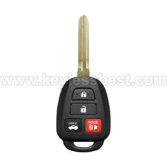 2014 - 2016 Toyota Camry Corolla / 4 Buttons Keyless Entry Remote / HYQ12BEL / G