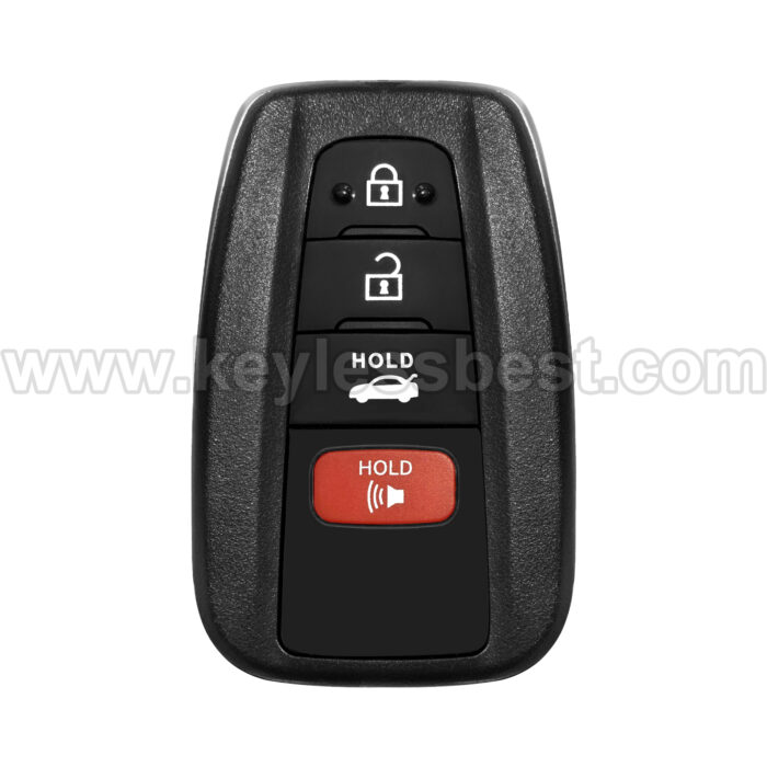2019-2021 Toyota Corolla Corolla Hybrid / 4 Buttons Keyless Entry Remote / HYQ14FBN / PN: 8990H-12040