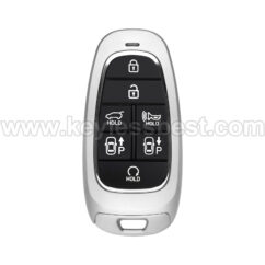 2018-2024 Hyundai Nexo / 7 Buttons Keyless Entry Remote / TQ8-FOB-4F20 / PN:95440-M5010 / 47