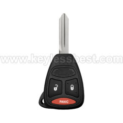 2004-2013 Dodge Mitsubishi Caliber Dakota Durango Magnum Nitro Ram Raider / 3 Buttons Keyless Entry Remote / KOBDT04A / PN: 3521A-T04B, 05135670, 05179513, 05135670AA, 05175786AA, 56038751, 56053000AD, 56053000AH / 46